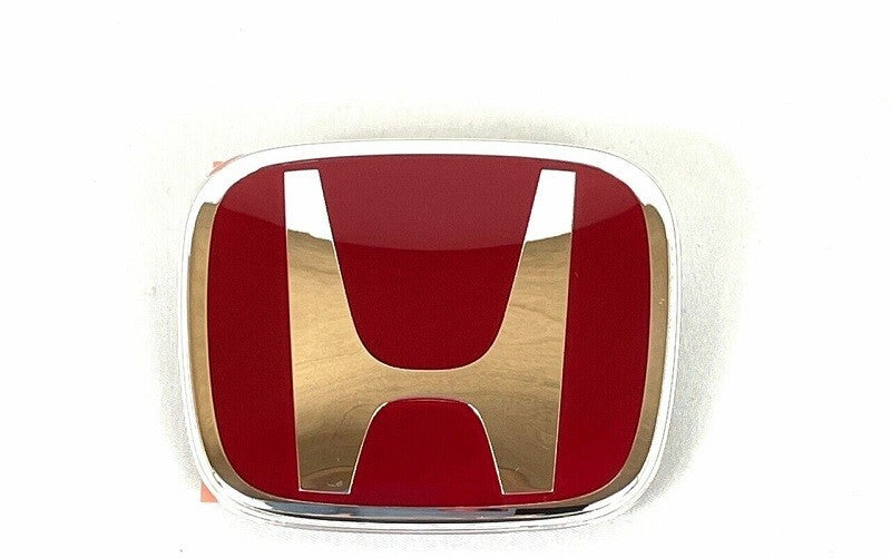 HONDA INTEGRA DC5 Type R RSX Genuine Front Rear Red H Emblem Badge ACURA Japan
