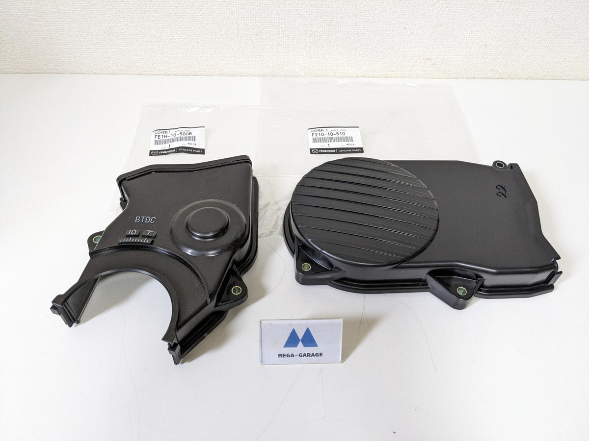 Mazda New B2200 (2.2L) Lower & Upper Timing Belt Cover 1987 To 1993 *