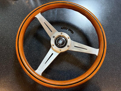 NARDI Classic VITE Wood Steering Wheel 36.5cm