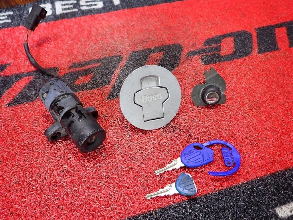 Buell XB9R Firebolt 2002–2007 Key Set Main Ignition Switch OEM Genuine
