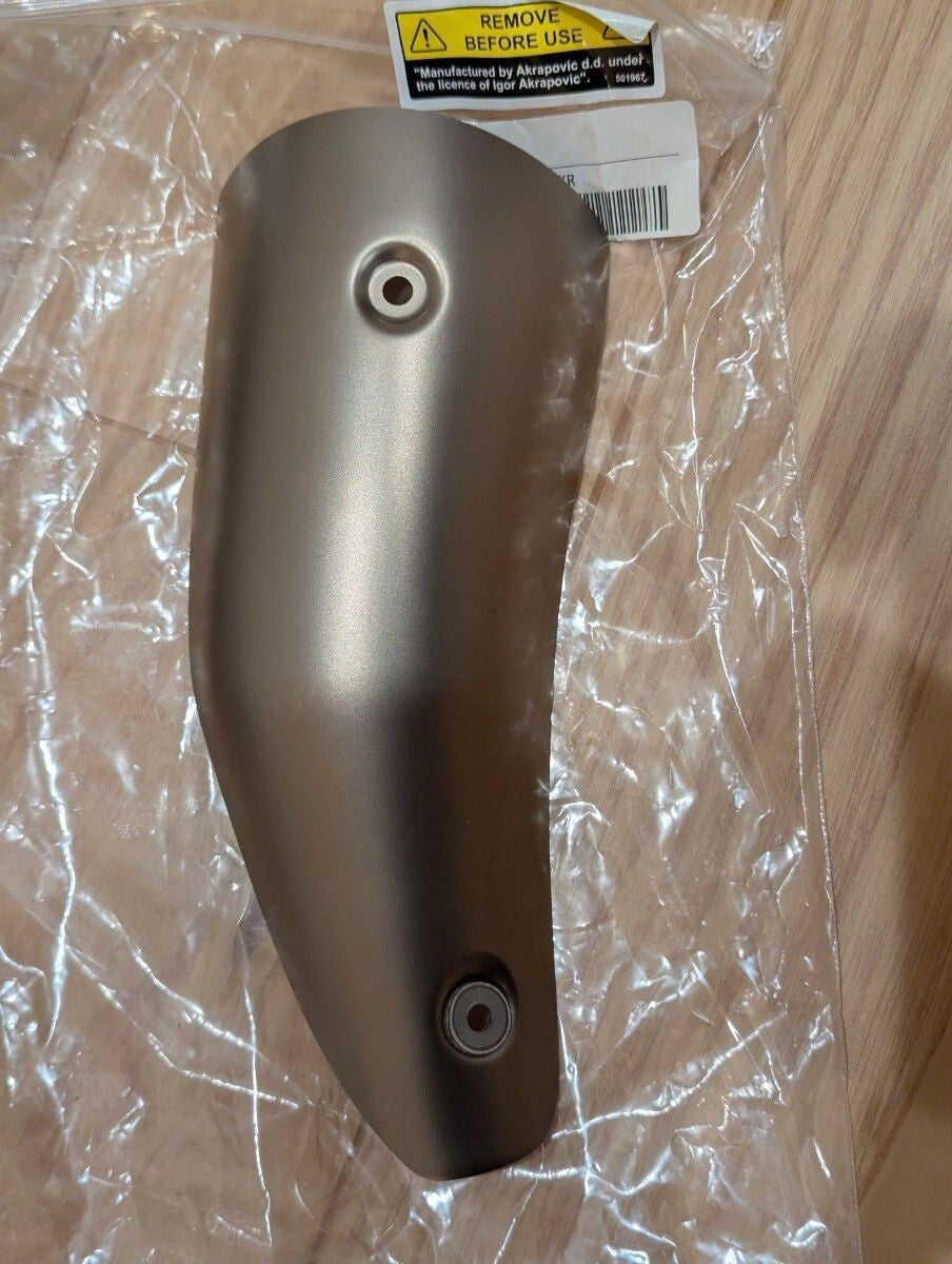 AKRAPOVIC Slip-On Line Titanium Muffler for Kawasaki Ninja 400/250 Z400/250