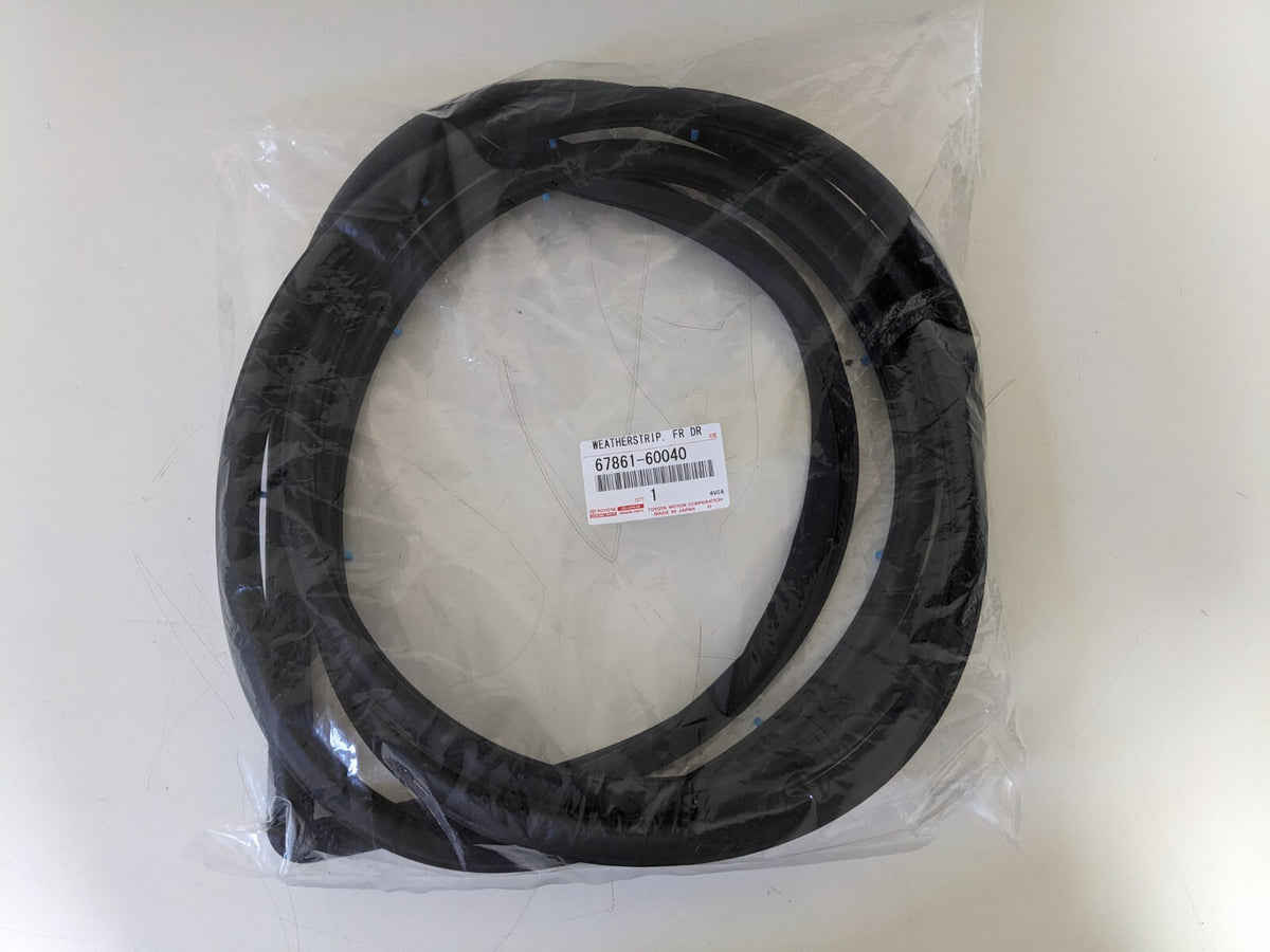 OEM TOYOTA FZJ75 FJ75 BJ75 HZJ75 LandCruiser Front RH LH Set Door WeatherStrip