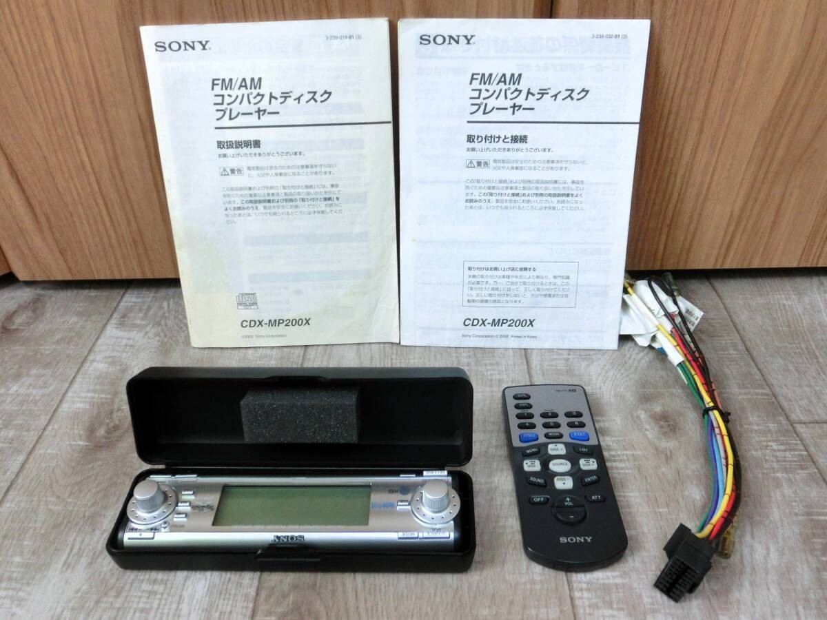 Sony CDX-MP200X MD CD Player