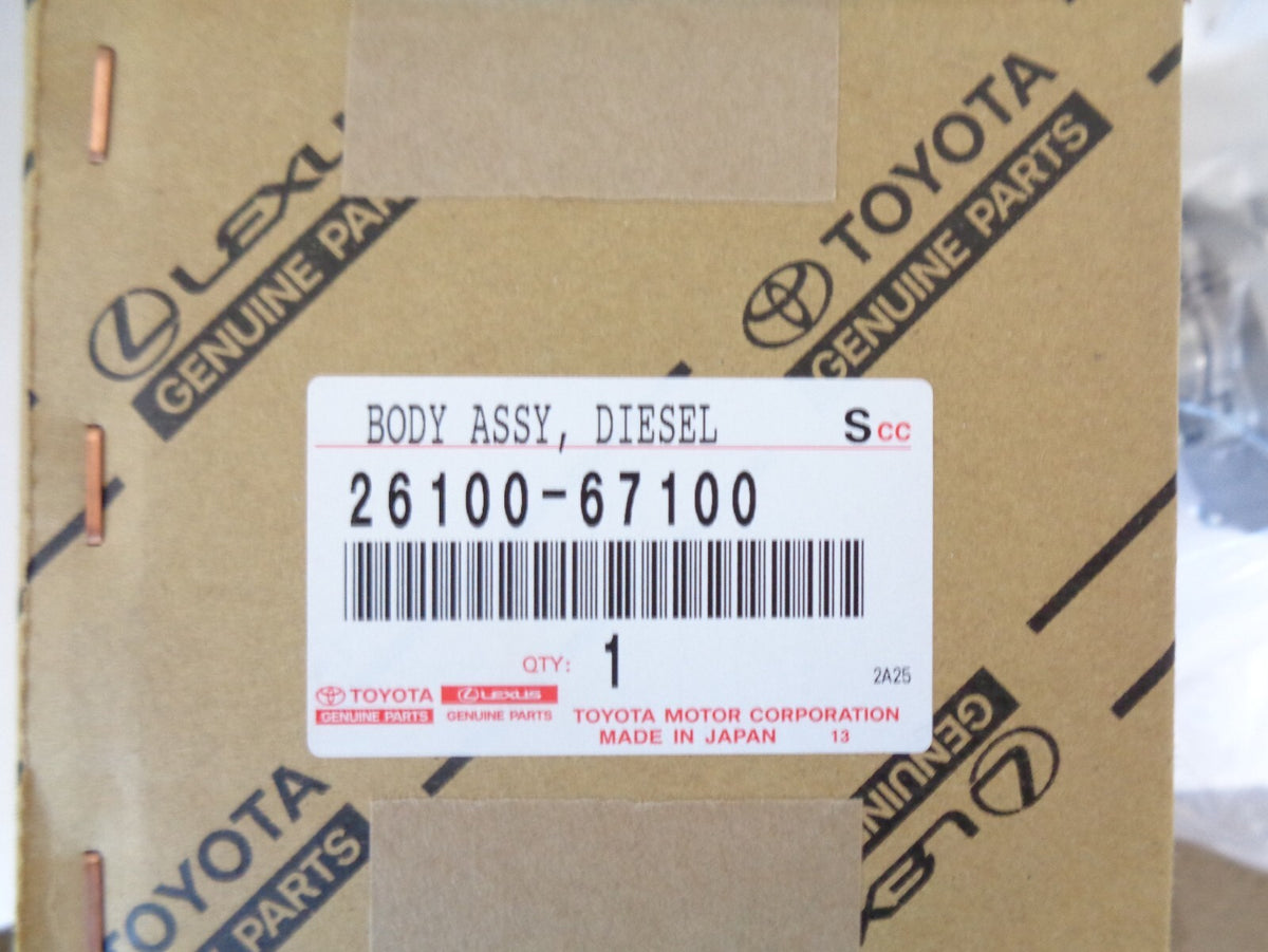 26100-67100 Genuine Toyota LAND CRUISER LX DIESEL Throttle Body