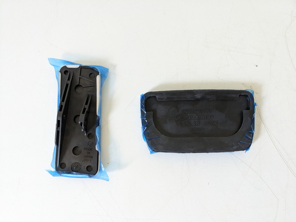 Subaru Genuine OEM NEW Brake Gas Pedal Set Aluminum Set Impreza Forester Outback