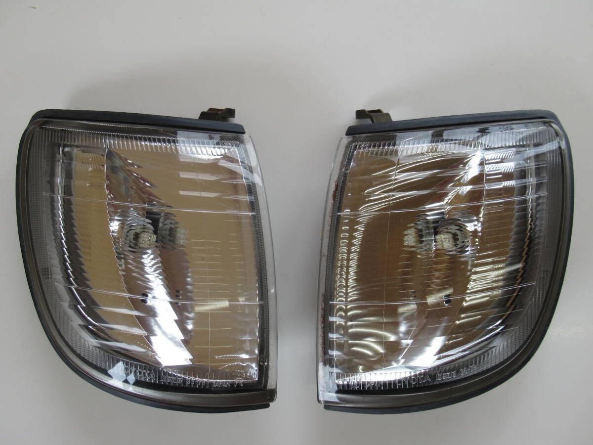 Toyota Hilux Surf 185 Genuine Right & left Corner Lamp Set OEM JDM