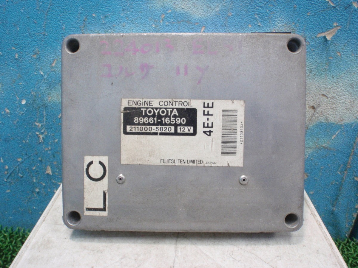 Toyota Corsa Tercel EL51 Engine Computer ECU 89661-16590 1994-1999 OEM JDM