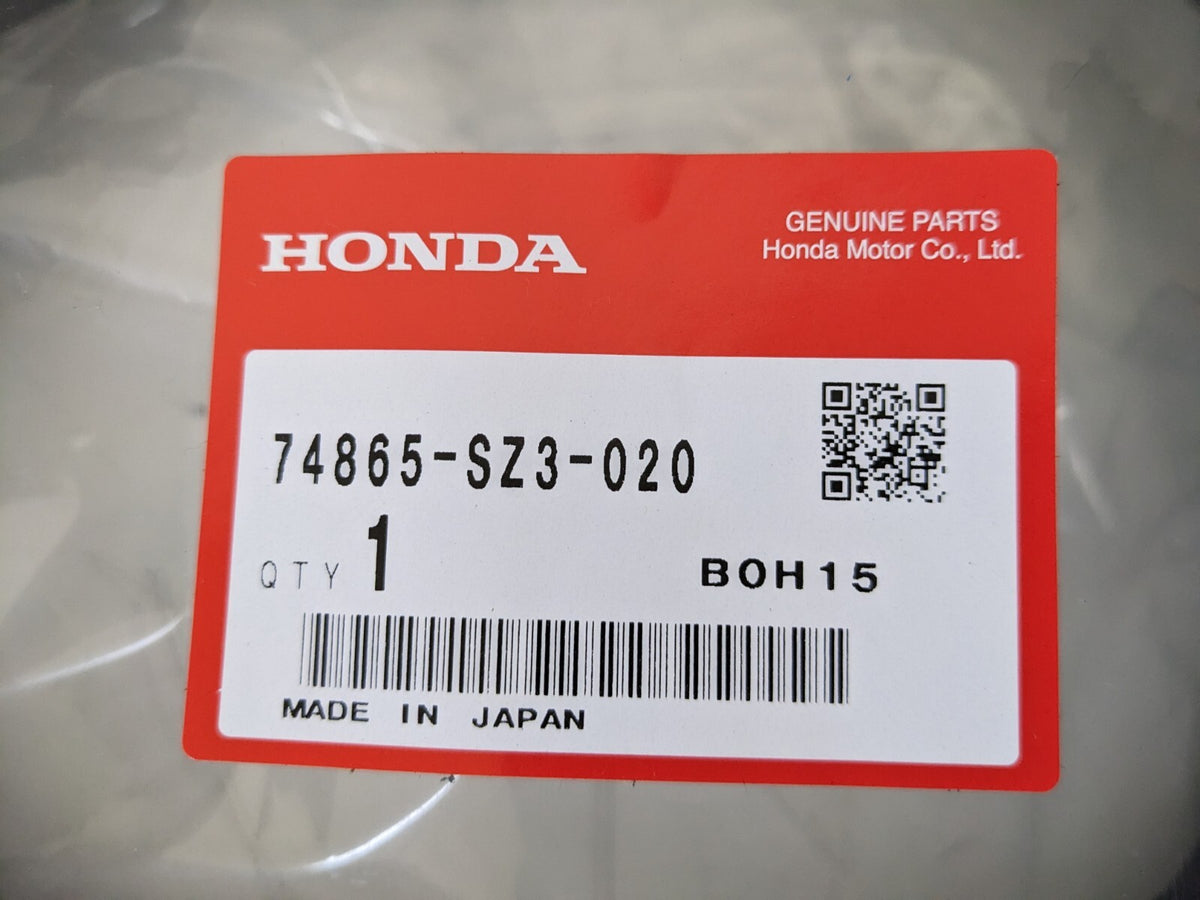 OEM HONDA 74865SZ3020 WEATHERSTRIP, TRUNK LID 74865SZ3020