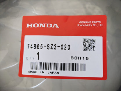 OEM HONDA 74865SZ3020 WEATHERSTRIP, TRUNK LID 74865SZ3020