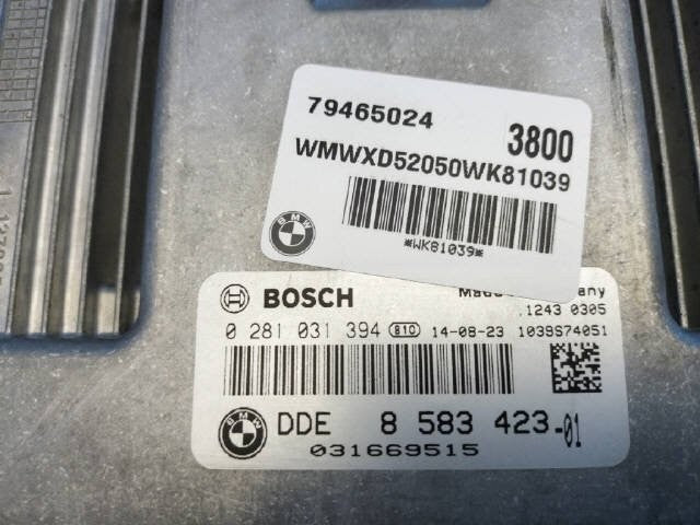 BMW MINI R60 Countryman Crossover Engine Computer ECU 8583423-01 / 0281031394