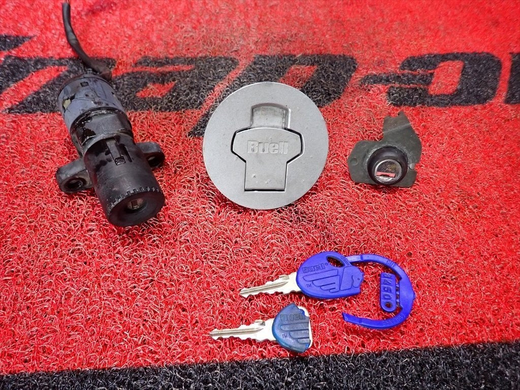 Buell XB9R Firebolt 2002–2007 Key Set Main Ignition Switch OEM Genuine