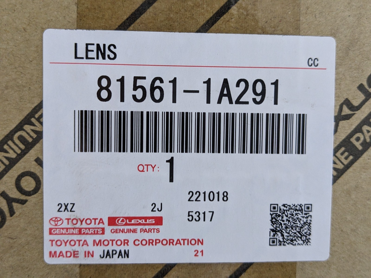 Toyota Genuine SPRINTER TRUENO Tail lamps RH LH Rear 1A291 AE86 KOUKI OEM