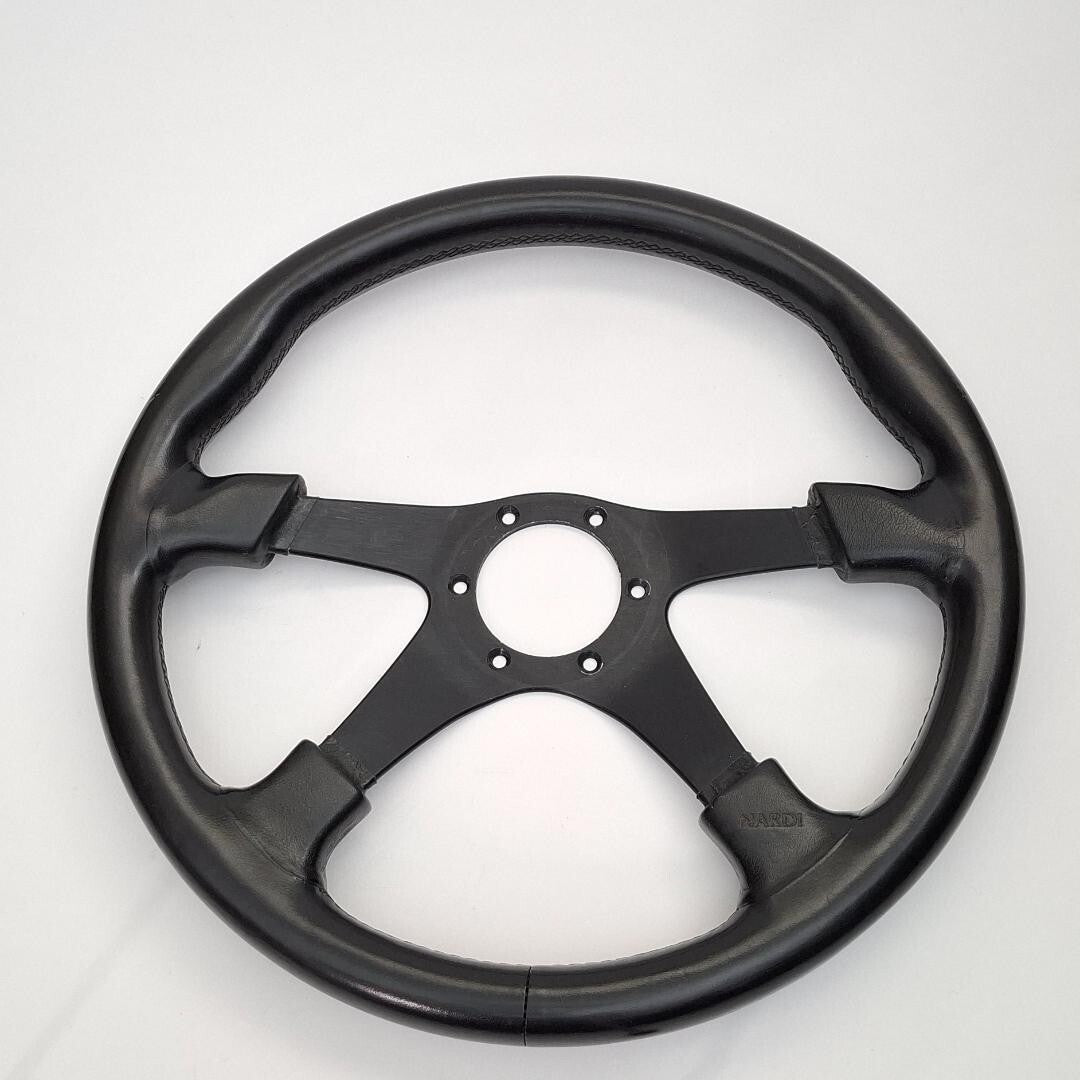 NARDI Steering Wheel Black Leather 365mm