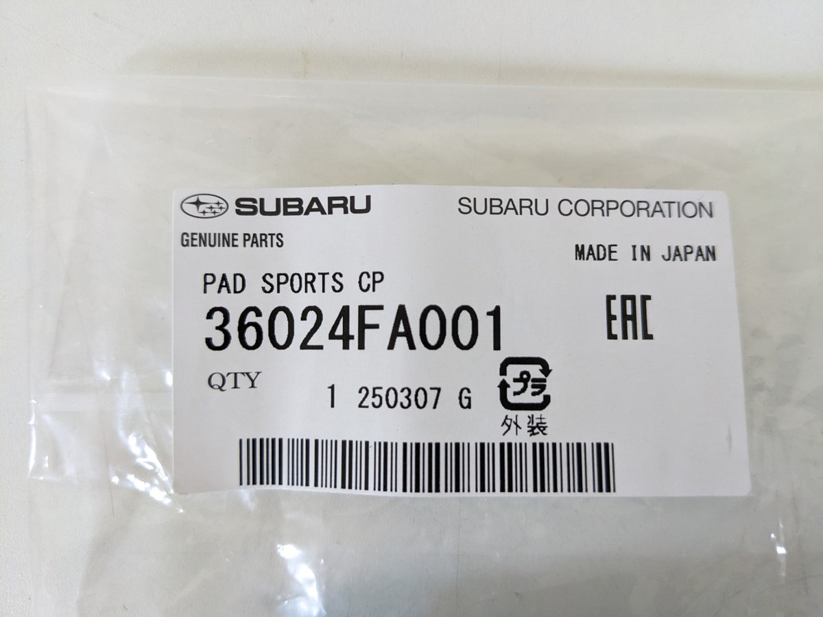 Subaru Genuine OEM NEW Brake Gas Pedal Set Aluminum Set Impreza Forester Outback