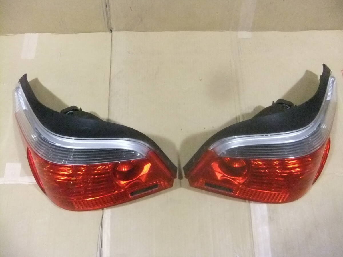 BMW 5 Series E60 2004-2007 Taillight Left Right 7165737 7165738 Genuine OEM