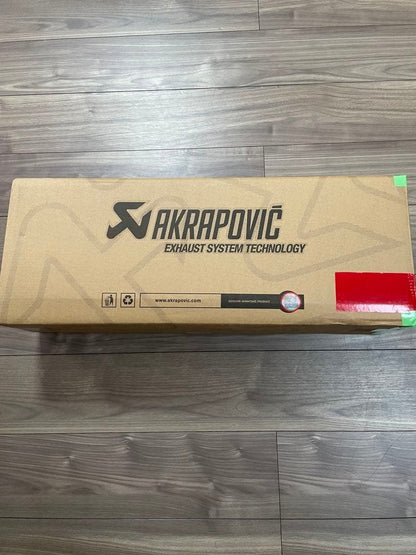 Akrapovic Slip-On Muffler Exhaust for Kawasaki Ninja ZX-6R 2021