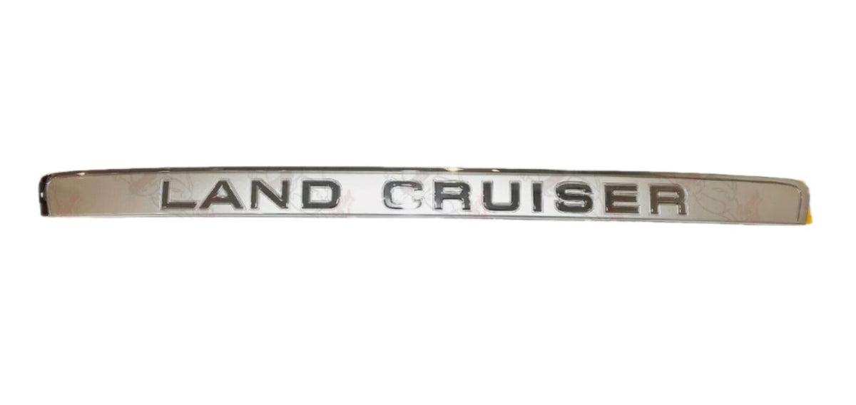 Toyota Genuine Land Cruiser PLATE, BACK DOOR NAME, NO.3 OEM 75441-60500-B4