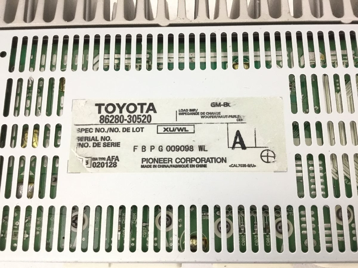 LEXUS GRS191 GWS191 UZS190 GRS196 URS190 Audio Amplifier 86280-30520 GM-8057ZT