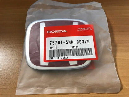 HONDA GENUINE CIVIC FD2 TYPE-R Front & REAR RED H EMBLEM BLACK TRIM JDM Japan