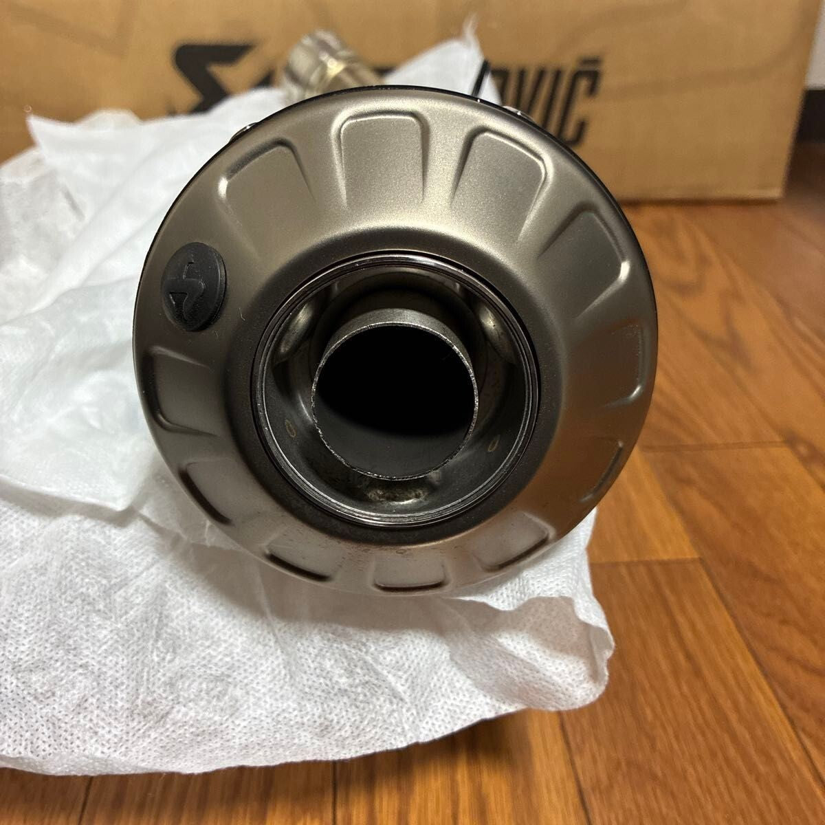 AKRAPOVIC Slip-On Muffler for Husqvarna VITPILEN 401 SVARTPILEN 250 401 125