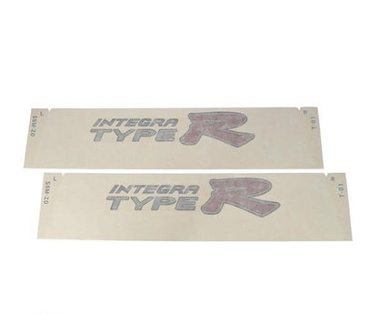 75773-S6M-Z01ZA x 2 Genuine Honda  Side Sticker Set Integra Type R DC5
