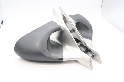 Kabuki Aero Mirror Electric Aluminum for Nissan GDB