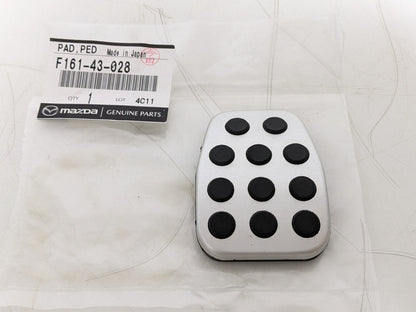 F161-43-028 / F157-43-028 Genuine Mazda Aluminum Clutch Brake Pedal pads F/S