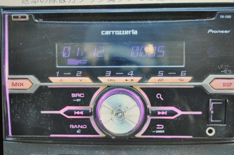 Pioneer Carrozzeria FH-3100 2DIN CD Deck Car Stereo USB AUX