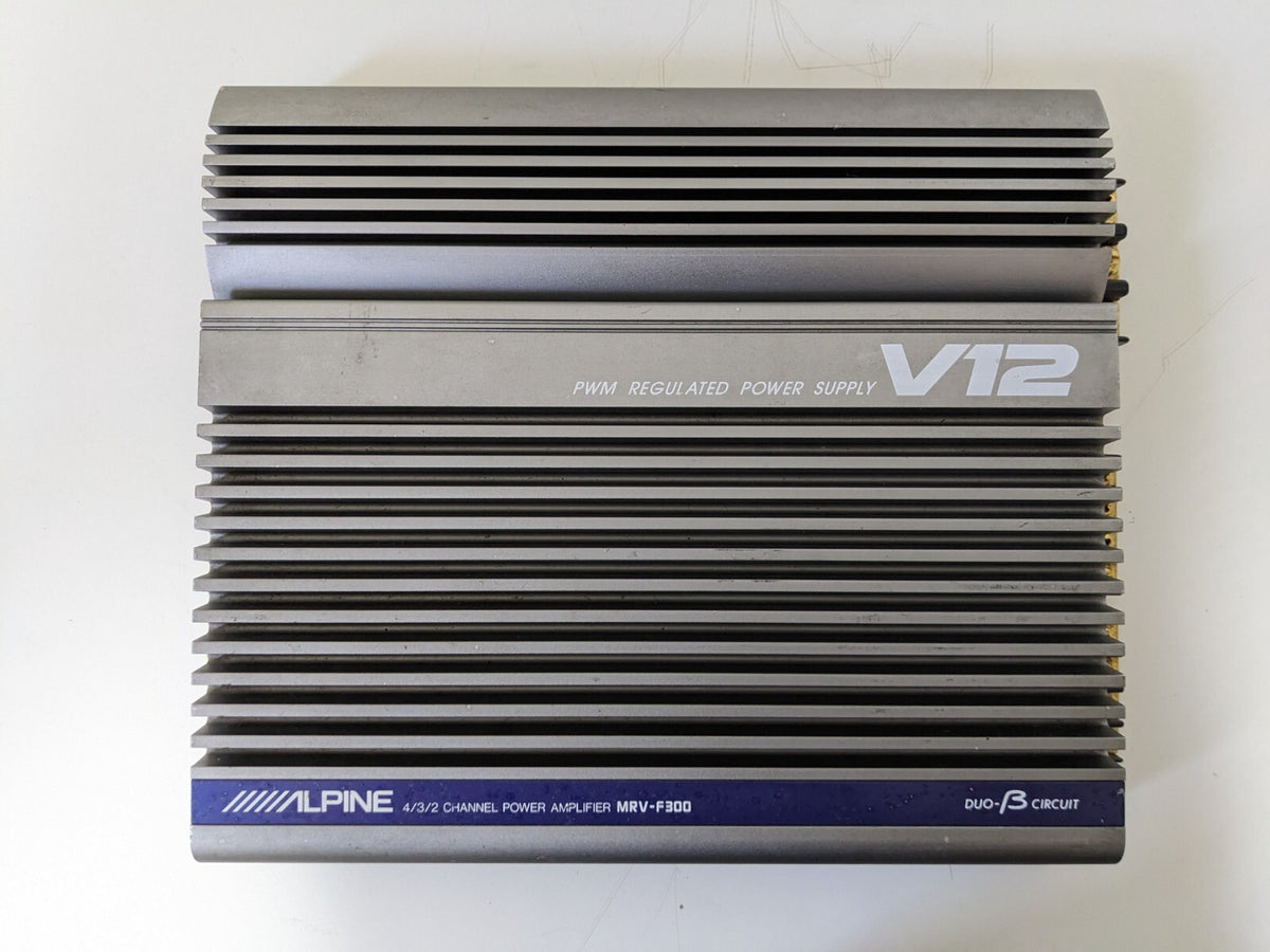 ALPINE MRV-F300 4-channel Digital Power Amplifier