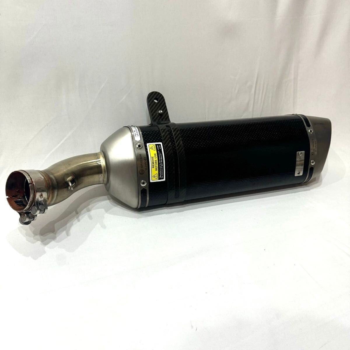 AKRAPOVIC Carbon Slip-on Muffler for Kawasaki ZX-4R ZX4R