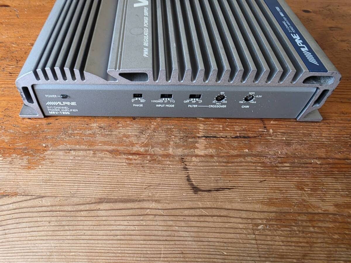 Alpine MRV-T300 2-Channel Car Audio Power Amplifier HI LOW PASS V12