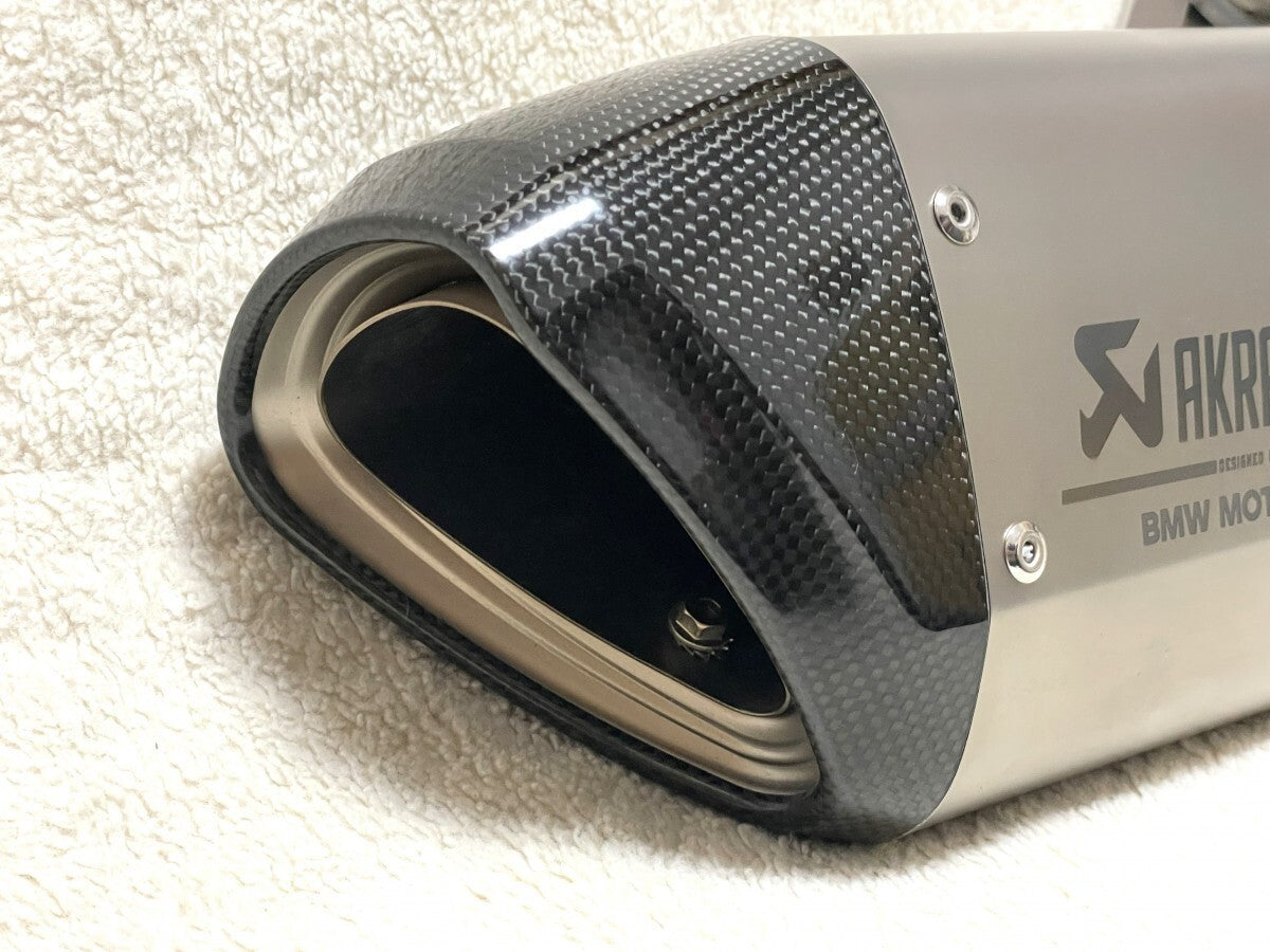 Akrapovic Titanium Slip-On Exhaust Muffler for BMW M1000XR KM9