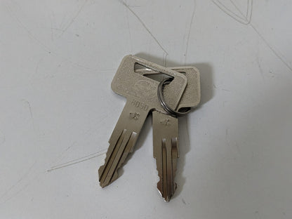 SUBARU Genuine Sambar TV1 TV2 TT1 TT2 Locker set Tool box Logo Key lock White
