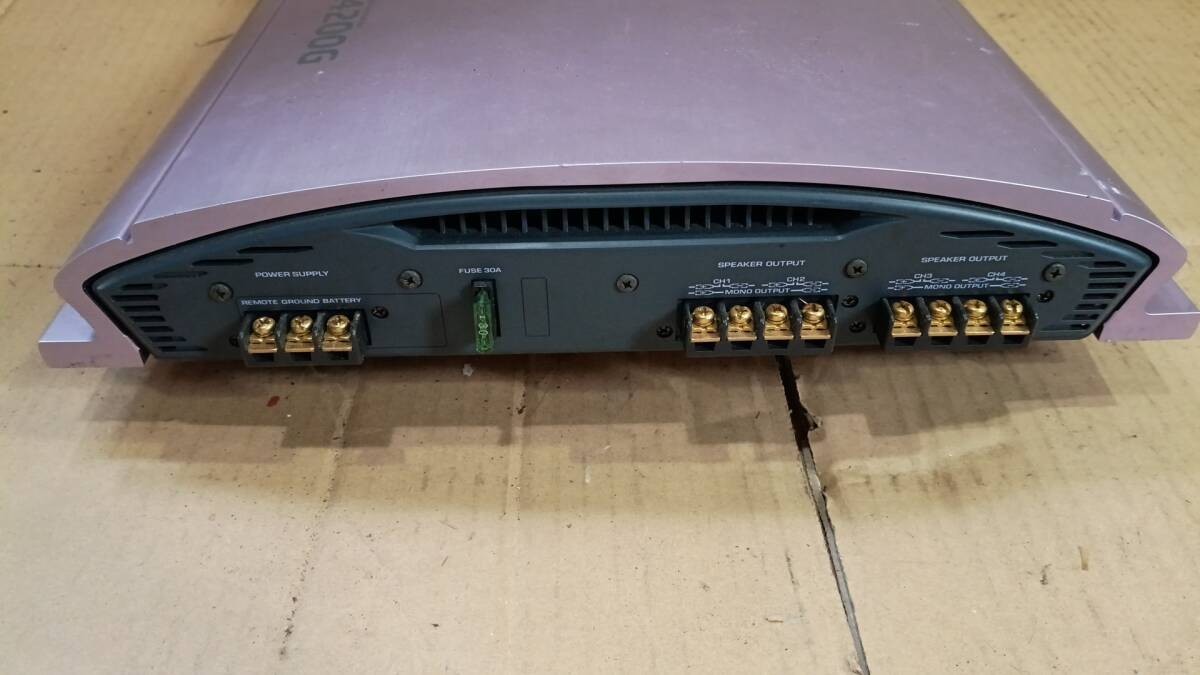 Clarion ADDZEST APA4200G 4-Channel Car Audio Power Amplifier