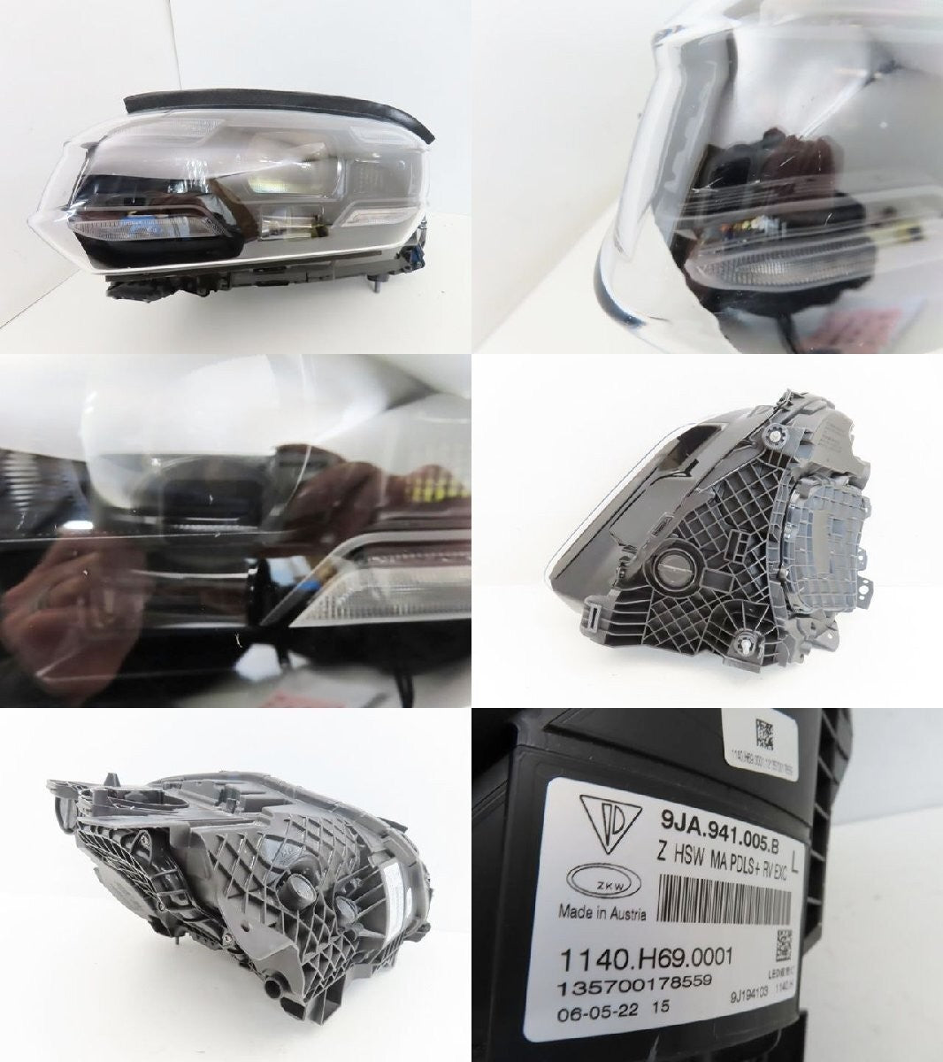 Porsche Taycan J1NB Left Headlight Headlamp 9JA.941.005 Genuine OEM