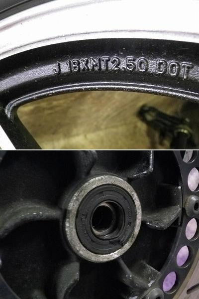 Yamaha RZ250RR 29L 1983 Rear Wheel 18 x 2.5 Genuine OEM