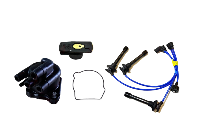Honda Acty Truck HA1 HA2 HA3 HA4 Distributor Cap & Rotor Spark Plugs & Cable Car