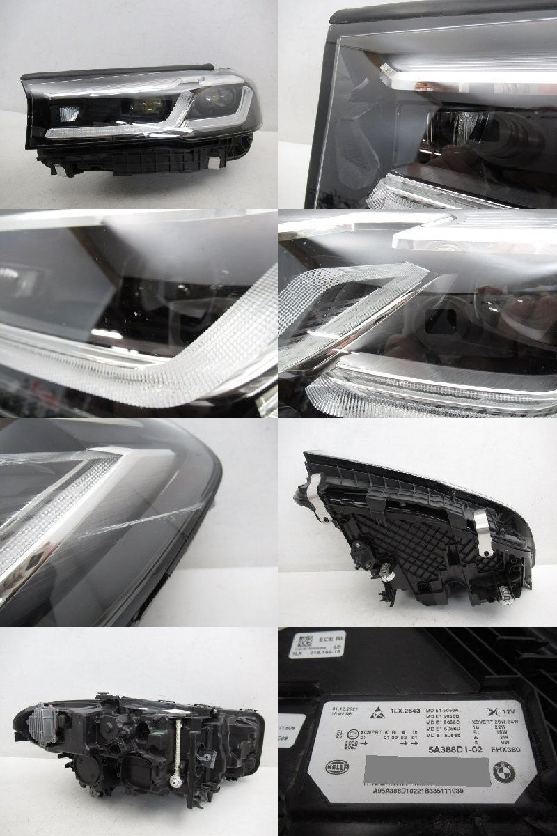 BMW 5 Series G30 G31 Late Model LED Left Headlight Genuine OEM