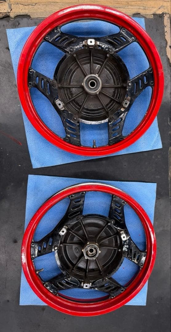 Honda CBX400F NC07 Front & Rear Wheels Set Genuine OEM