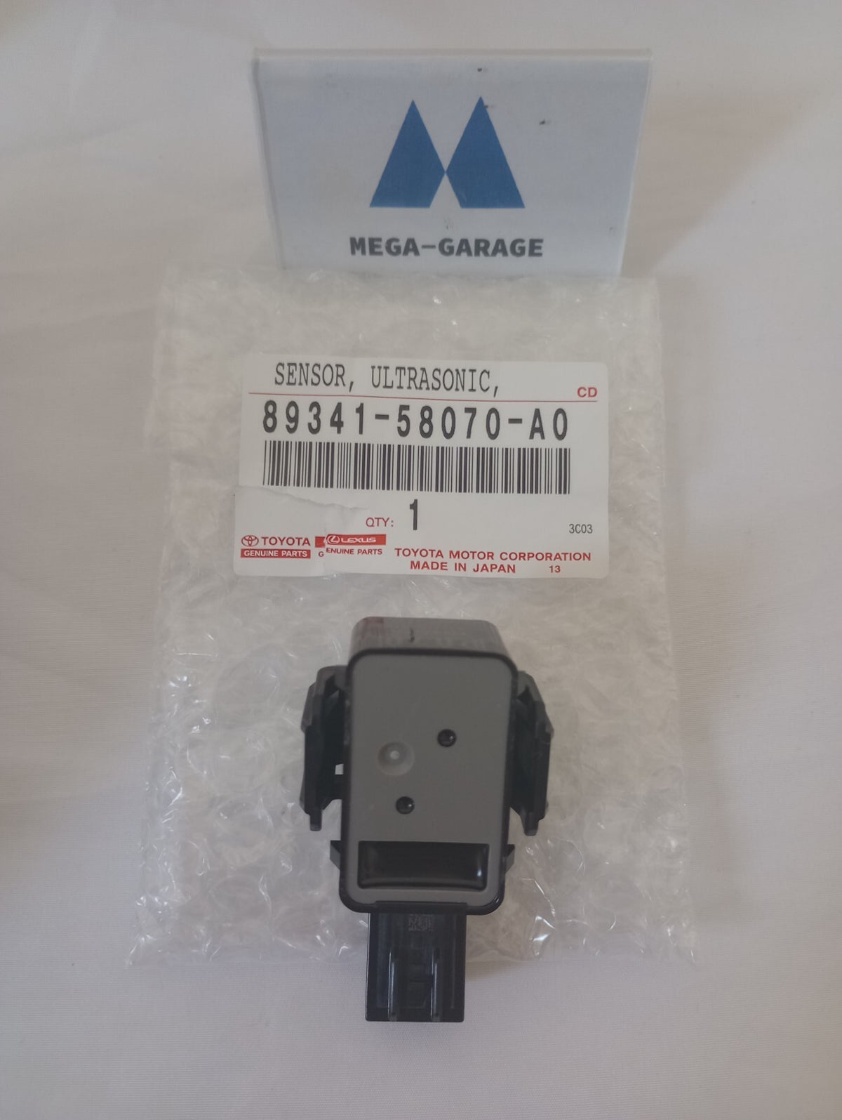 Toyota Front Bumper corner Park Sensor 89341-58070-A0 Ultrasonic sensor Genuine