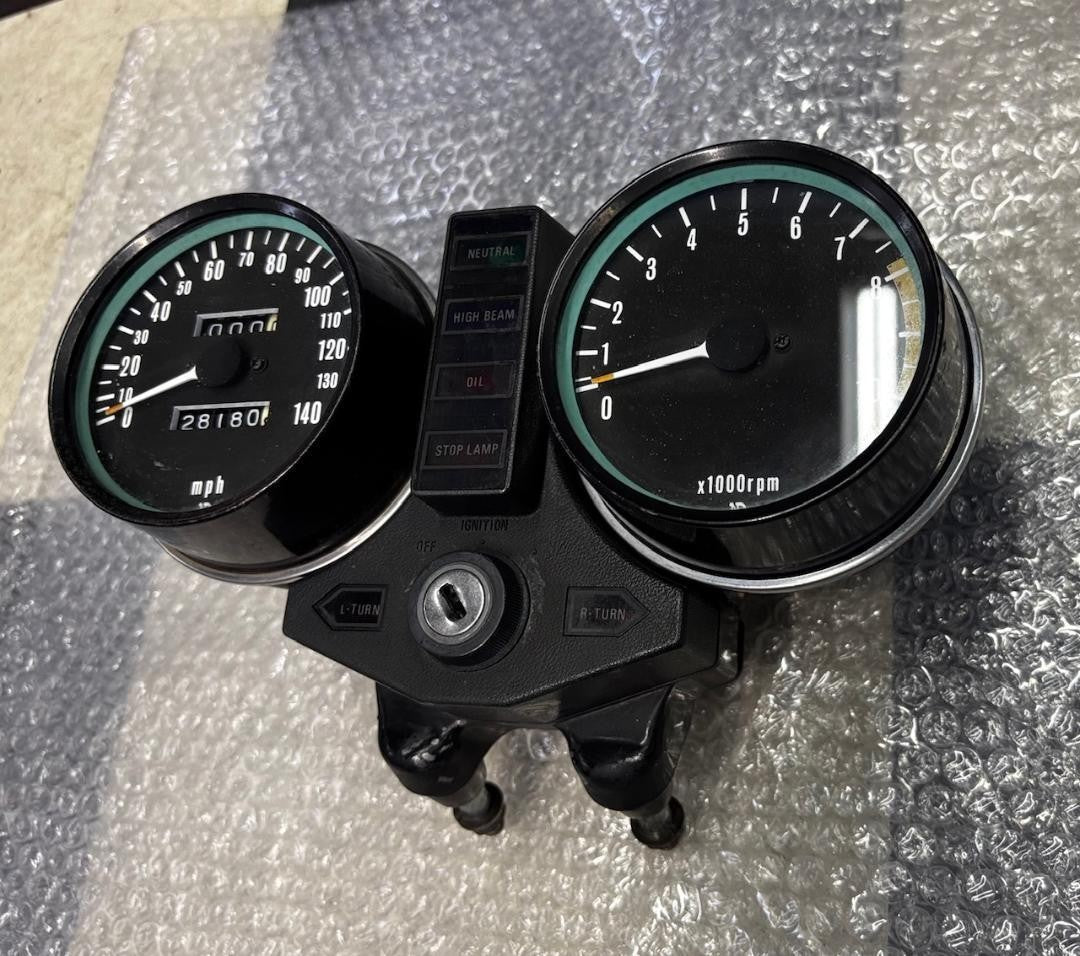 Kawasaki Z750 Twin KZ750B Speedometer Instrument Gauge Cluster Genuine OEM