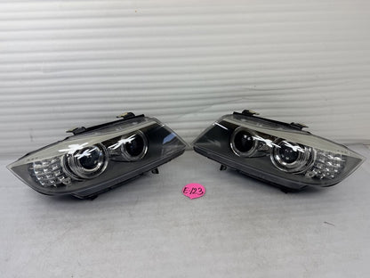 OEM BMW E90 3 Series Set HID Headlights Assembly LCI Facelift 2008-2012 Genuine