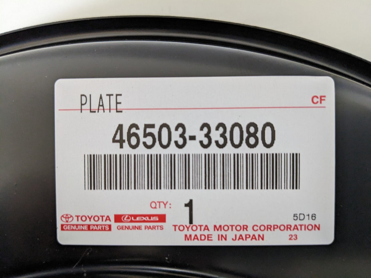 Toyota OEM Parking Brake Plate Sub-Assy RH & LH Set 33080 for 07-11 Camry ACV40