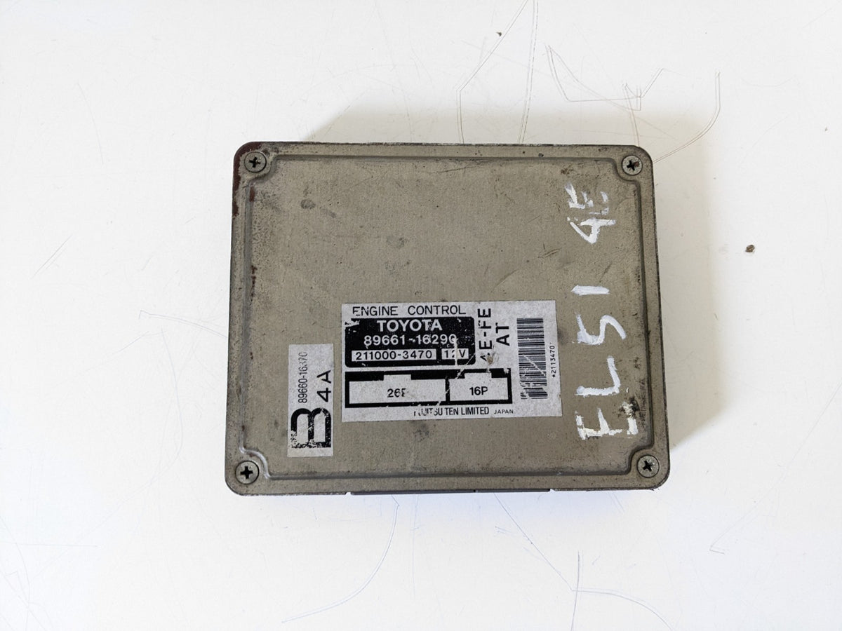 Toyota Corsa EL51 Tercel 4E-FE Engine Computer ECU 89661-16290 Genuine OEM JDM