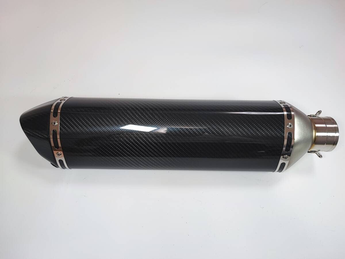 Dry Carbon Long Silencer 60.5/51 Type 1