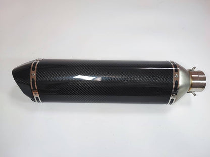 Dry Carbon Long Silencer 60.5/51 Type 1