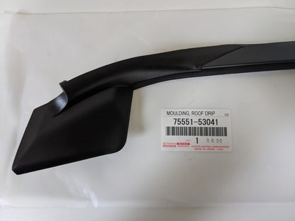 75552-53041 Genuine Lexus IS350 IS200T Front Windshield Moulding & Clips RH & LH