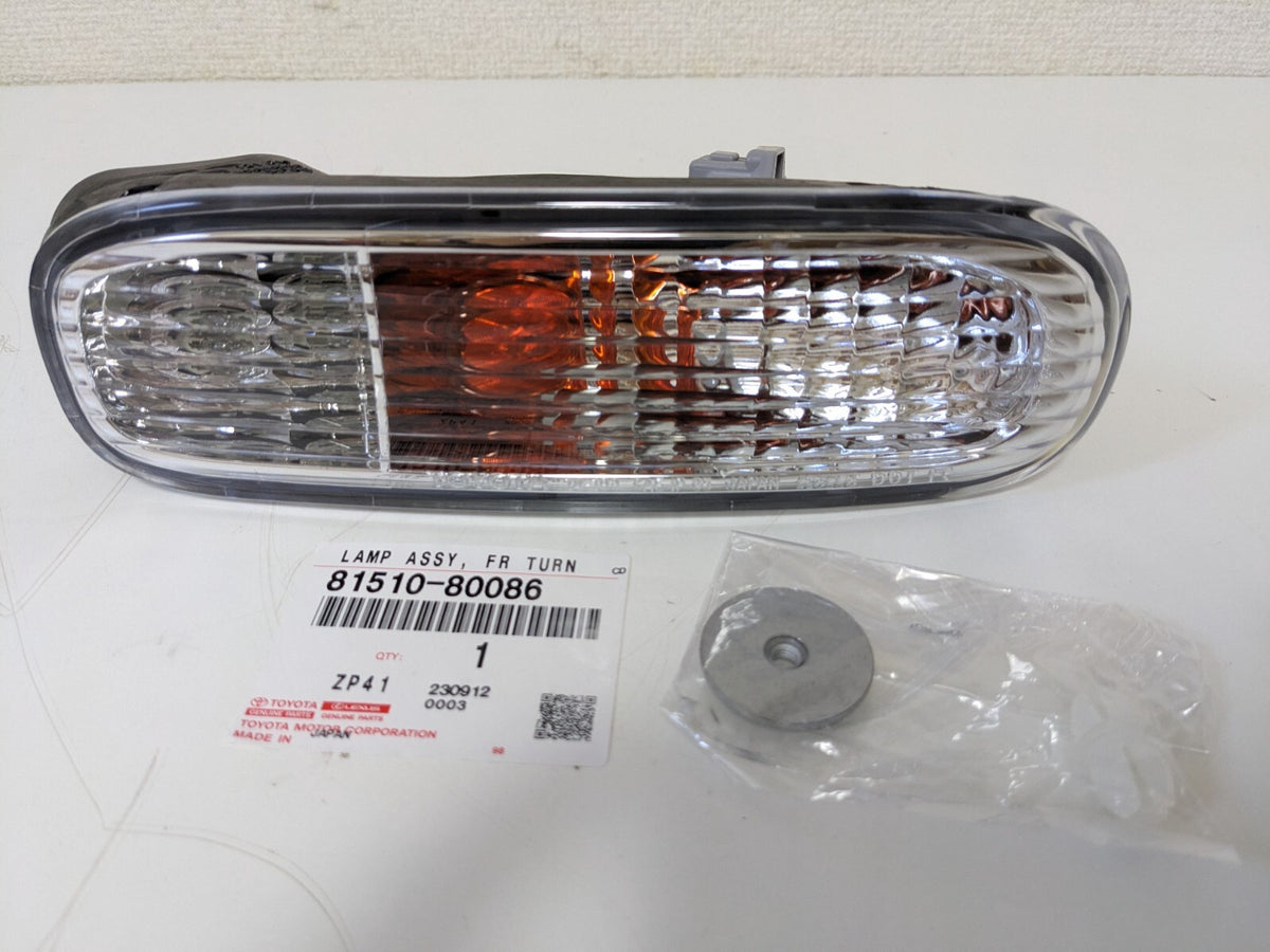 TOYOTA SUPRA JZA80 MK4 96-02 Genuine Front Turn Signal Lamp Light RH LH Set OEM
