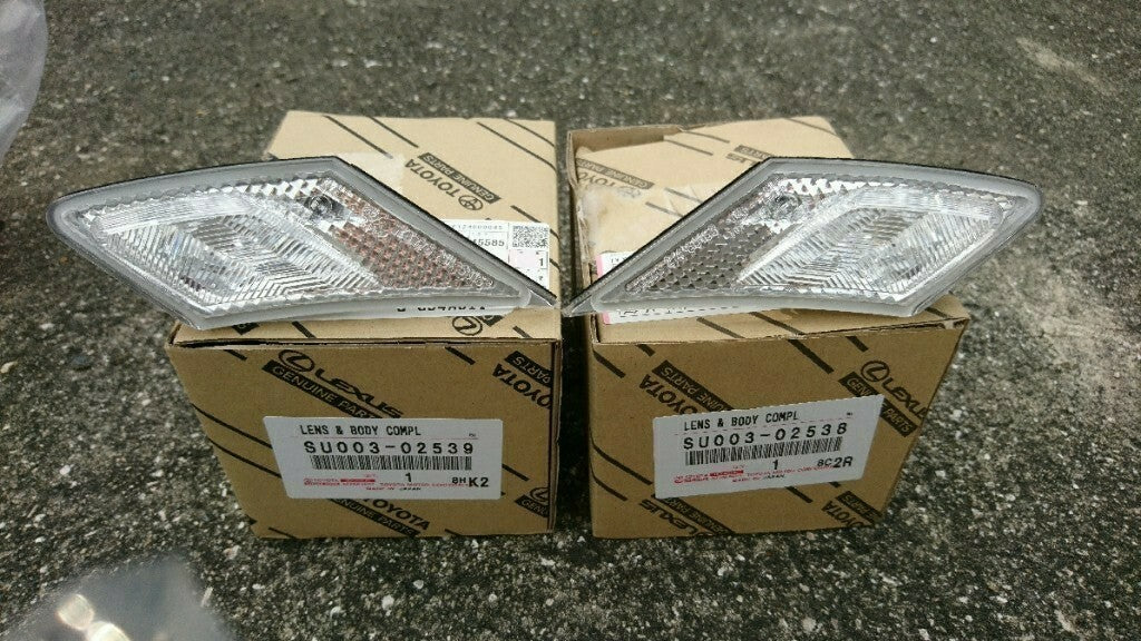 SU003-02538 SU003-02539 TOYOTA Genuine FR-S GT86 Clear Side Marker Lenses Set