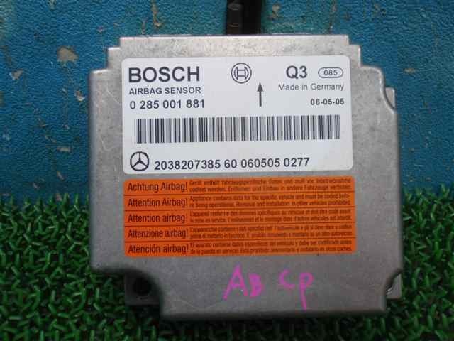 Mercedes-Benz W203 C230 C350 2005-2009 SRS Control Module 2038207385 Genuine OEM